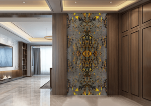 Pandora mármore backlit parede painel led glowing mármore característica azulejo da parede para banheiro e sala de estar pedra luminosa parede telha - Product Image 3