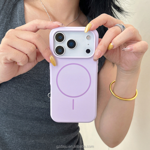 Trong Kho Từ Silicone Trường Hợp Đối Với <span class=keywords><strong>iPhone</strong></span> 17 Trường Hợp Chất Lượng Cao Đầy Màu Sắc Điện Thoại Di Động Bìa Trường Hợp Đối Với <span class=keywords><strong>iPhone</strong></span> 16 15 14 Pro Max - Product Image 6