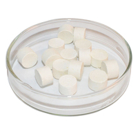 Tablettes de Sulfure de Zinc (ZnS) de Qualité Évaporation par Faisceau Électronique (E), Haute Pureté, Stabilité à ~1100°C, Tailles Personnalisables pour Applications Optiques