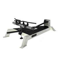 Appareil de musculation pour salle de sport : Machine à ramer T-Bar inclinable et réglable, pour exercices debout, avec design confortable