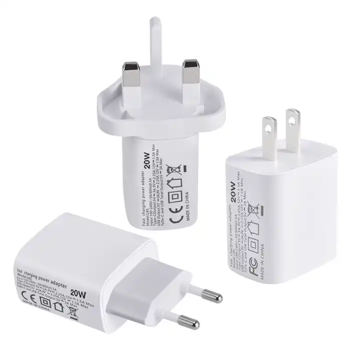 Fast Charging Travel Adapter 12V (Micro USB Type C)