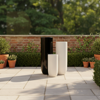 Vente en gros de fleurs artificielles classiques rustiques en FRP écologiques, meilleure offre pour les jardins décoratifs intérieurs/extérieurs, centre commercial, jardinière