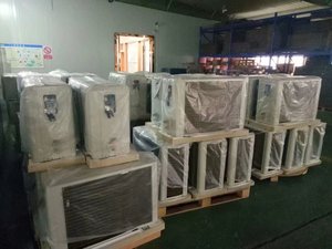 ของแท้เครื่องปรับอากาศที่ทำงานบนพลังงานแสงอาทิตย์เครื่องปรับอากาศพลังงานแสงอาทิตย์ไฮบริด ac/dc