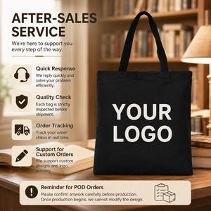 Bolsa de lona con diseño de letras personalizadas de ONE PIECE con asa larga, bolsa de compras reutilizable estética (personalizada) - Product Image 6
