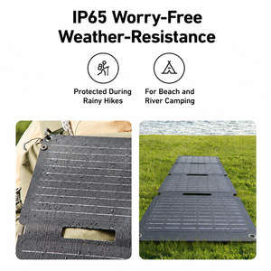Cargador Solar Portátil Ligero de 30W Anker SOLIX PS30, Panel Plegable IP65 con USB A/C para Emergencias al Aire Libre - Product Image 3