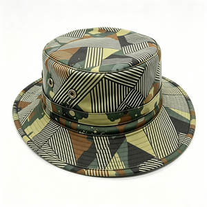 Chapeau Bob Unisexe Camouflage Personnalisé en Gros à Large Bord pour Protection Solaire Extérieure, Idéal Pêche, Randonnée, Safari - Product Image 3