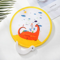 Cadeaux promotionnels de haute qualité Logo personnalisé imprimé Portable Publicité Ventilateur à main en plastique Pp