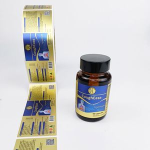 Étiquettes personnalisées pour flacons de gouttes oculaires en vinyle adhésif, résistantes à l'eau et aux UV - Product Image 4