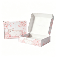 Emballage cadeau en carton ondulé, boîte personnalisée, design sur mesure