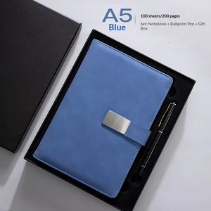 Carnet promotionnel A5 en cuir PU, <span class=keywords><strong>cadeau</strong></span> de remise de diplôme, personnalisable avec nom de marque, couleur et design imprimé en sérigraphie - Product Image 3