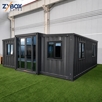 Maison modulaire extensible robuste, durée de vie de 20 à 30 ans, panneaux muraux sandwich EPS PU, appartement moderne pliable