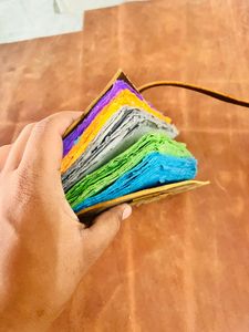 Cubierta de tela de aspecto increíble, cubiertas de libros hechas a mano, cuaderno impreso, cubiertas de diario, estilo cabaña, diarios basura, diarios, conjunto de artículos - Product Image 5