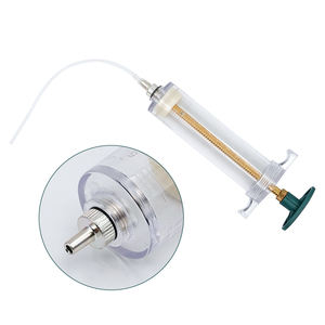 Jeringas veterinarias automáticas, máquinas de inyección de acero y plástico de 10ml, inyector de <span class=keywords><strong>vacuna</strong></span> Cooper Head para animales - Product Image 4