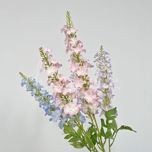 Fleurs artificielles à branche unique, fleur en soie, haute simulation, décoration de mariage et de maison QX - Product Image 1