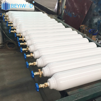 Cylindre en acier pour oxygène, argon, azote, hélium, CO2, homologué TPED DOT, pression de service 150 BAR, 200 BAR, 230 BAR, 300 BAR