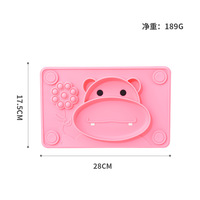 Assiettes et ustensiles en Silicone pour bébé, assiettes et ustensiles en Silicone avec aspiration