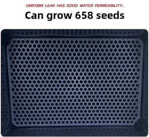X102 OEM nhựa nảy mầm Khay phẳng Cây Giống khay cho đậu phộng nảy mầm Dendrobium mọng nước Rau Vườn Ươm cổ - Product Image 3
