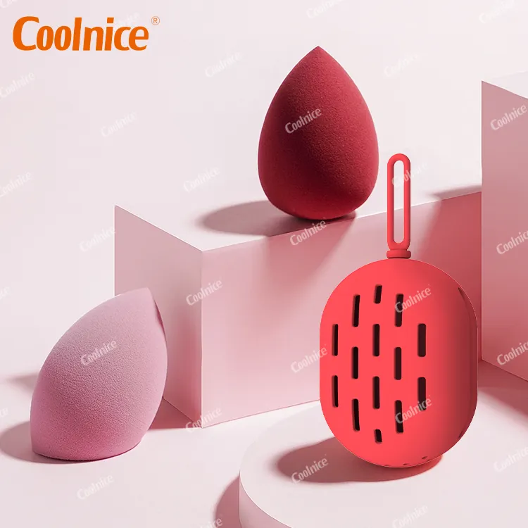 Soft Silicone makeup sponge Drying Holder Beauty Sponge Blender Stand Make Up Sponge Holder