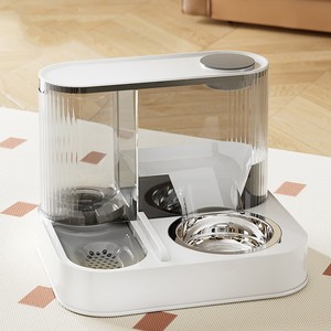 Kingtale Dog Accessories 2-in-1 <strong>Automatic</strong> <strong>Cat</strong> <strong>Feeders</strong> for <strong>Cats</strong> and Dogs with Desiccant Box - Product Image 3