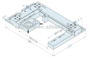 Outils de serrage pour fraiseuse EDM 3A-210018, <span class=keywords><strong>étau</strong></span> pour la <span class=keywords><strong>fabrication</strong></span> de mouches, accessoires pour machines-outils - Product Image 6