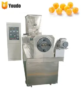 Auto corn/rice puffing machine Multifunction cereal bulking machine Puffed snack food extruder making machine