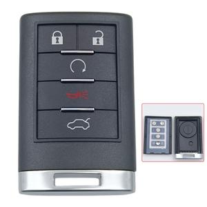Clés intelligentes de remplacement pour Escalade ATS XTS SRX <span class=keywords><strong>CTS</strong></span>, 4/5 boutons, clé de voiture ID48, télécommande 433,92 MHz, fabricant - Product Image 6