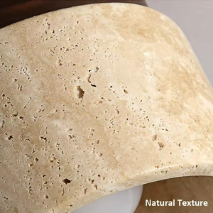 Lámparas LED Escandinavas para Techo, Estilo Wabi Sabi, de Piedra Travertino, para Hogar, Restaurante, Hotel, Pasillo - Product Image 3