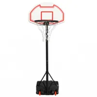 M.Dunk Custom Pro Mini supporto da basket regolabile in plastica per bambini con palla