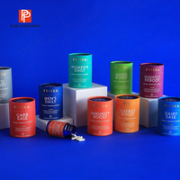 Conteneur Boîte à Vitamines Personnalisé Premium de Qualité Alimentaire, Tube en Papier pour Pilules, Emballage Cylindrique pour Gélules et Compléments Alimentaires