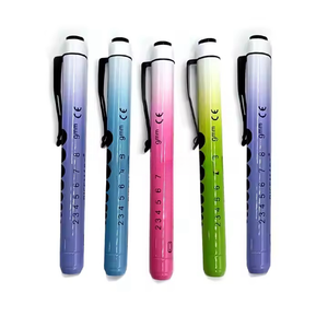 Lampe à stylo pour infirmières, lumière médicale avec jauge d'élève et règle Mini lampe de poche torche <span class=keywords><strong>LED</strong></span> lampe de poche torche médicale - Product Image 1