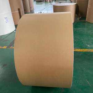 Rouleau de papier kraft brun enduit de PE pour gobelets en papier 210GSM 900MM 920MM depuis le port de Qingdao - Product Image 4