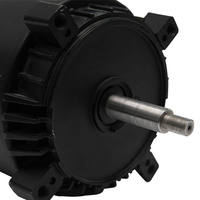 Moteur de remplacement pour pompe de piscine 1HP double tension 115V/230V monophasé, moteur électrique haute efficacité pour systèmes de circulation d'eau