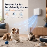 Ventilator Pemulihan Panas Terpasang di Dinding 50 M3/jam Sistem Ventilasi Udara Segar Pintar Tuya WiFi dengan Sensor VOC dan Kelembaban HRV