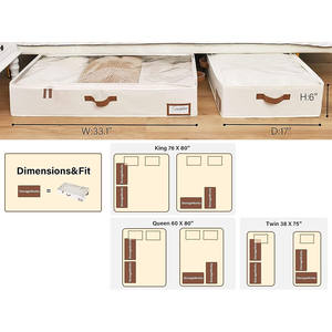 Organizador de Zapatos Apilable y Resistente para Debajo de la Cama, Solución de Almacenamiento para Zapatos Debajo de la Cama con Ventana Transparente - Product Image 4