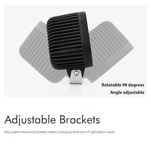 Car Accessories Truck Lamp <strong>Work</strong> <strong>Light</strong> 20w Angel Adjustable Amber Motorcycle Led Fog <strong>Light</strong> - Product Image 4
