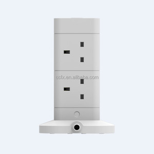 Anh tháp ổ cắm với ukca CE giấy chứng nhận môi trường bảo vệ quá tải bảo vệ 1.25mm2 dây & 2A + 2C cổng USB THÁP ổ cắm - Product Image 5