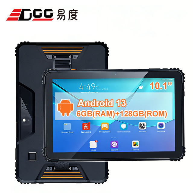 IP68 Waterproof Rugged Tablet 10.1 Inch Android 13 Industrial Computer Shockproof Drop-resistance Tablet PC with 8500mAh Battery
