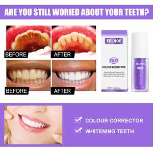 <span class=keywords><strong>EELHOE</strong></span> Pasta Dental Blanqueadora al por Mayor, Blanqueamiento Dental, Reparación de Dientes Sensibles, Blanchiment Dentaire - Product Image 4