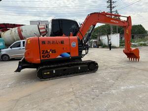 Miniexcavadora Hitachi Zx60 de 6 toneladas, fabricada en Japón, con pocas horas de trabajo. Hitachi Zx50 Zx52 Zx60, excavadora pequeña. - Product Image 6