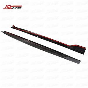 Jupes latérales en fibre de carbone de style JSK pour 2019-2021 <span class=keywords><strong>BMW</strong></span> Série X X5 G05 <span class=keywords><strong>M</strong></span> <span class=keywords><strong>Sport</strong></span> - Product Image 6