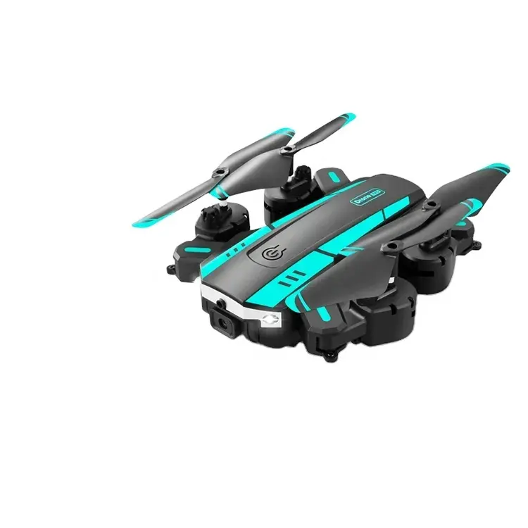 S6Mini WiFi FPV Drone remote control, pesawat nirawak kuadkopter lipat satu tombol kembali dengan kamera ganda 4K HD, video Quadcopter dengan kualitas tinggi