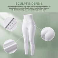 Pantalon de yoga taille haute élastique sans couture pour le contrôle du ventre et le rehaussement des fesses, motif imprimé tendance, en polyester/nylon