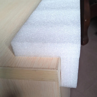 Bande de protection d'angle en mousse EPE en forme de L - Protection antichoc en coton perlé pour l'emballage de meubles