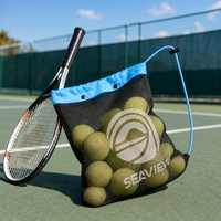 Grand sac à dos en filet avec cordon de serrage pour la plage, les activités de plein air, le sport, la piscine et le rangement