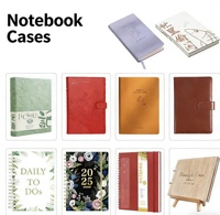 Articles cadeaux d'affaires : Carnet A5 2026-2027, Agenda hebdomadaire et mensuel en anglais, Coffret cadeau, Personnalisation en usine, Journal, Carnet à spirale