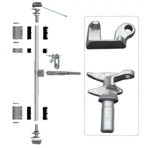 Système de verrouillage de porte de conteneur Dispositif de verrouillage de porte pour pièces de conteneur de conteneur d'expédition Accessoires