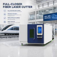 Mesin Pemotong Laser Fiber CNC Full Enclosure Dengan Meja Tukar, Pemotongan Bersih Tanpa Proses Sekunder