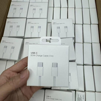 Câble Chargeur Tressé 1M 2M 60W Type C vers Type C pour iPhone 15, Câble de Données à Charge Rapide pour iPhone 15 Pro Max, Câble USB C