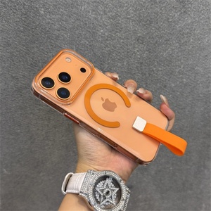 Funda Magnética Transparente de TPU y Silicona con Anillo para iPhone 17 16 15 14 13 Pro Max 17Pro, Carga Inalámbrica, Carcasa Rígida Delgada - Product Image 5