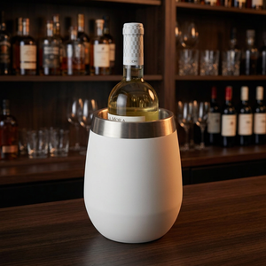Frigorifero per Vini Elettrico Seasons Tromso Modello 113209-2 in Acciaio Inox, da Incasso o Indipendente, con Porta in Vetro, R600A, per Casa e Hotel - Product Image 3